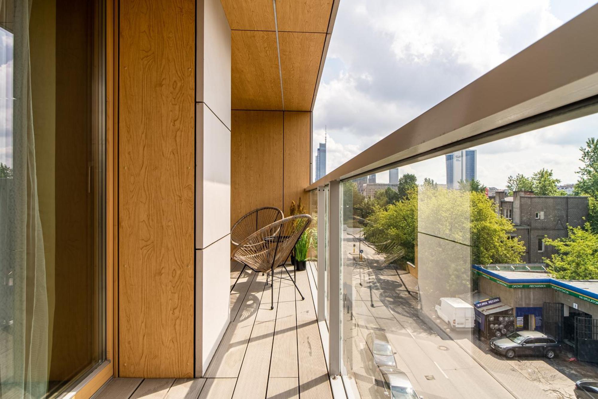 Apartamentysnu, Wola Premium II Z Parkingiem Warszawa Exteriör bild
